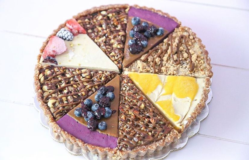 Frozen Vegan Cheesecake Surtido