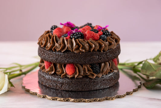 Pastel Chocolate Frutos Rojos