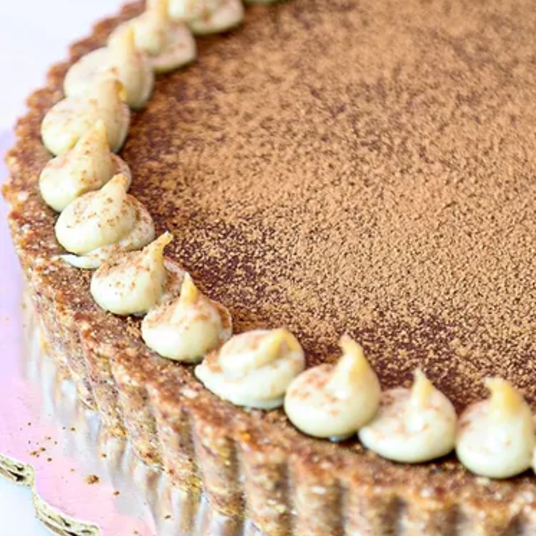 Frozen Vegan Cheesecake Tiramisú