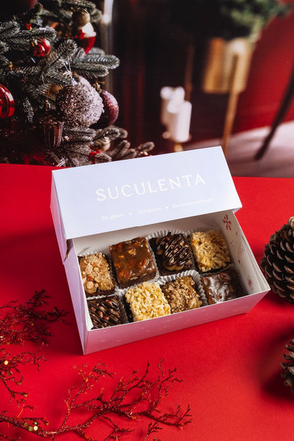 Mini Christmas Brownies