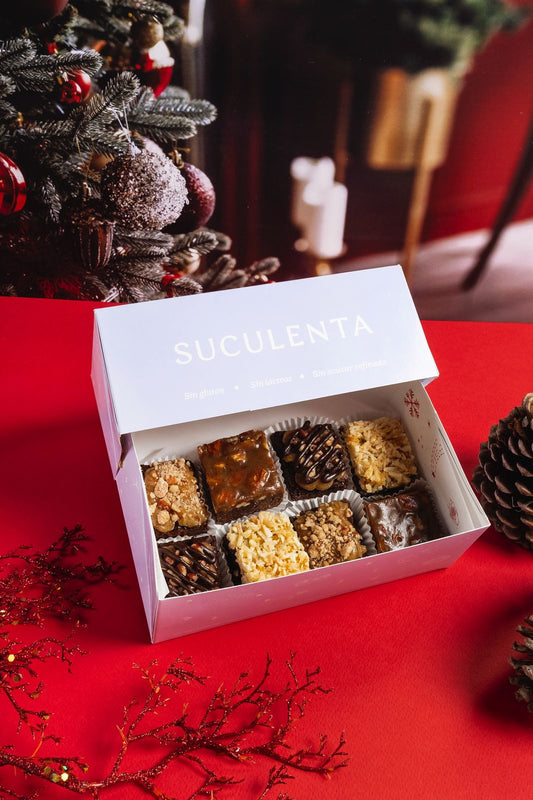 Mini Christmas Brownies