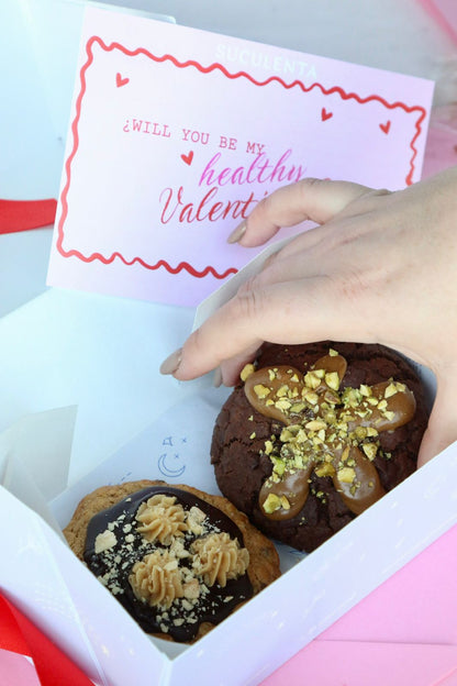 2 Piece Valentine's Cookie Box