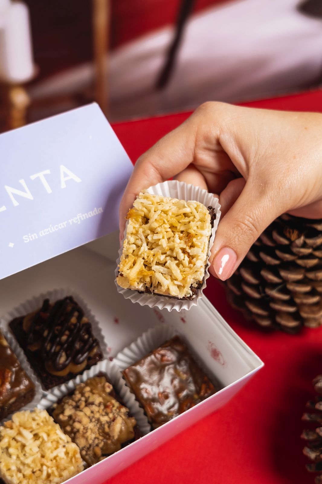 Mini Christmas Brownies