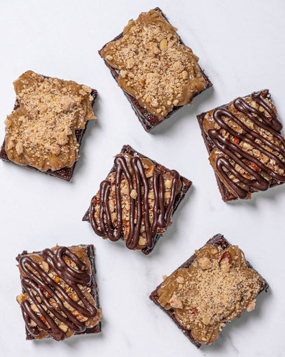 Mini Christmas Brownies